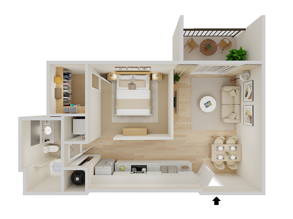 Finch floor plan