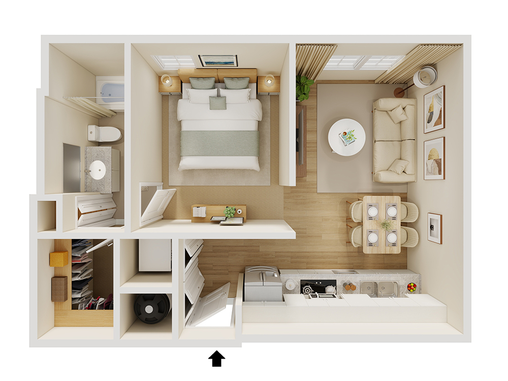 Sandpiper floor plan