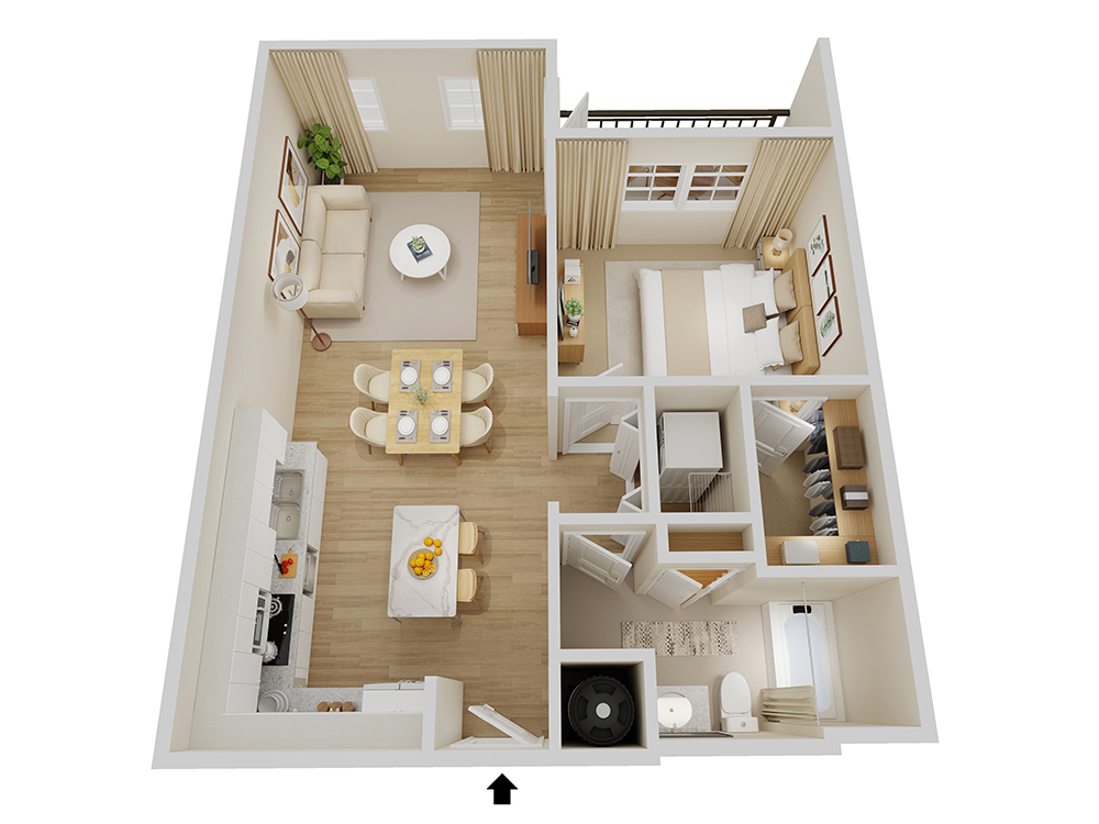Osprey Floorplan 3D