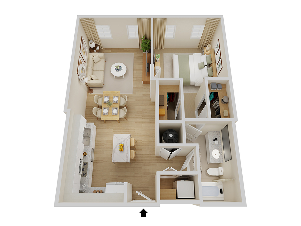 Parrot Floorplan 3D