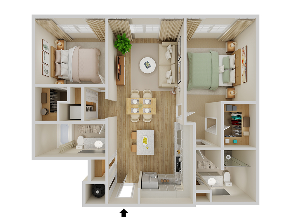 Egret floor plan