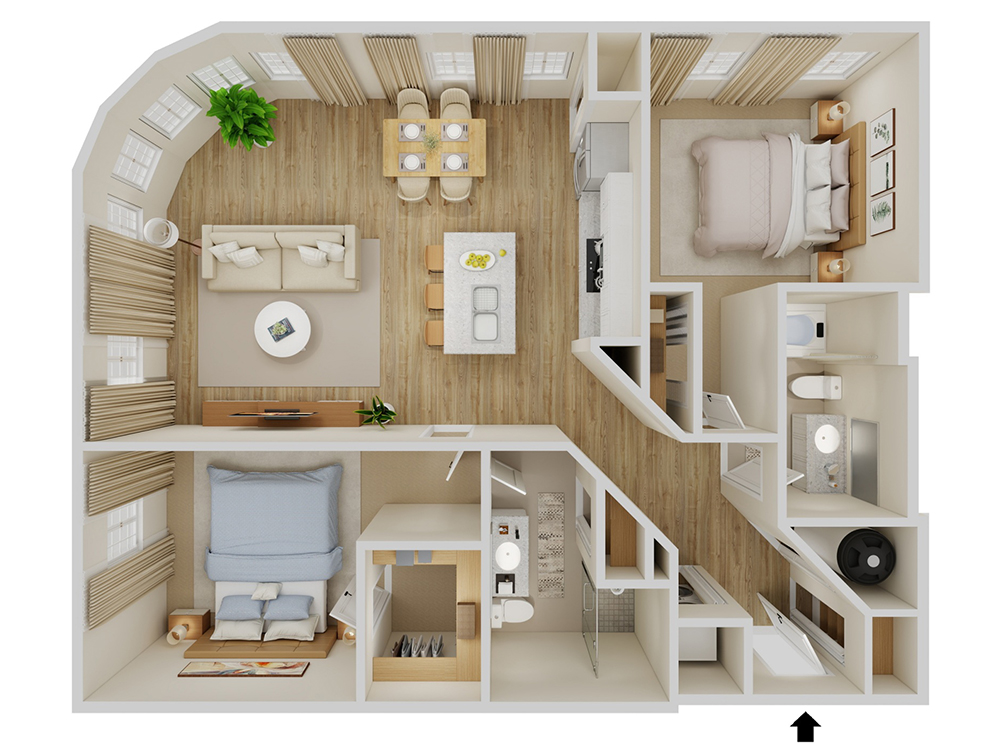 Heron floor plan