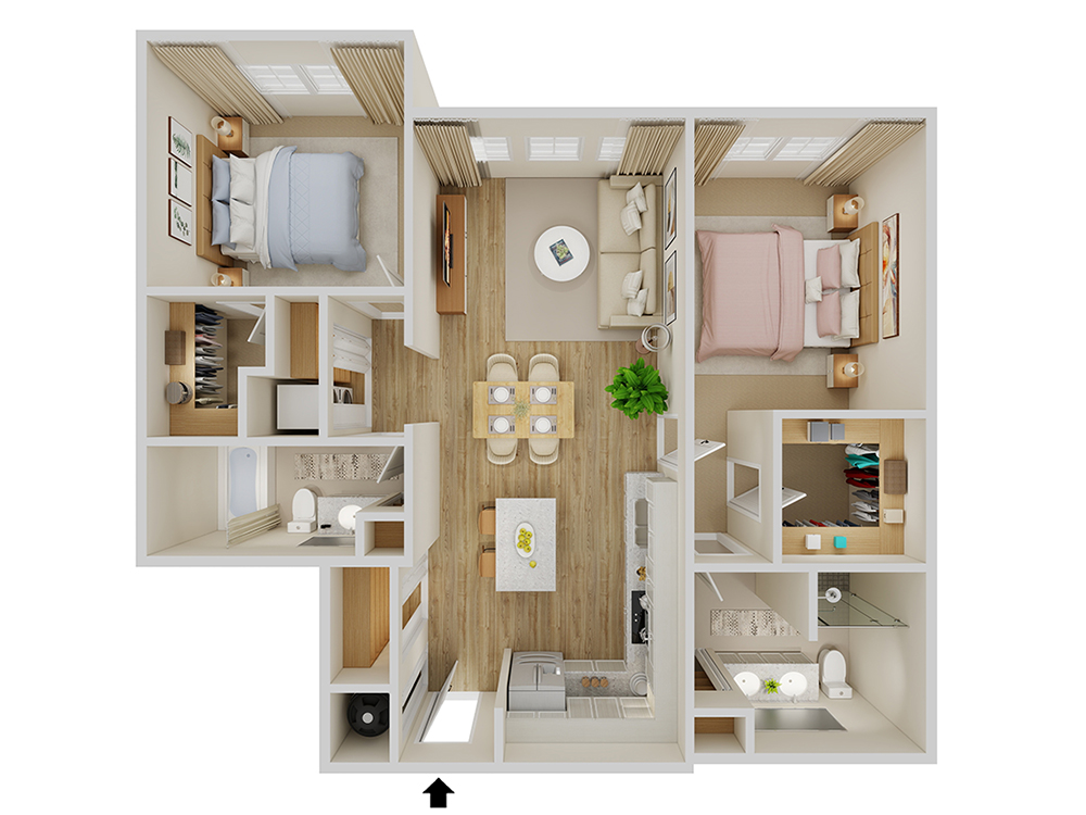 Pelican floor plan