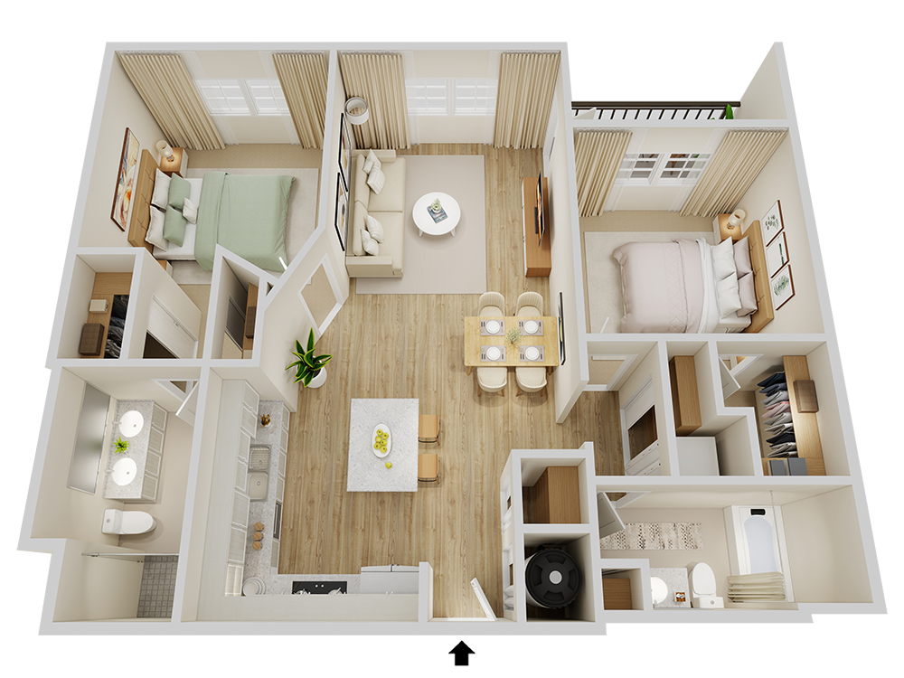 Flamingo Floor Plan