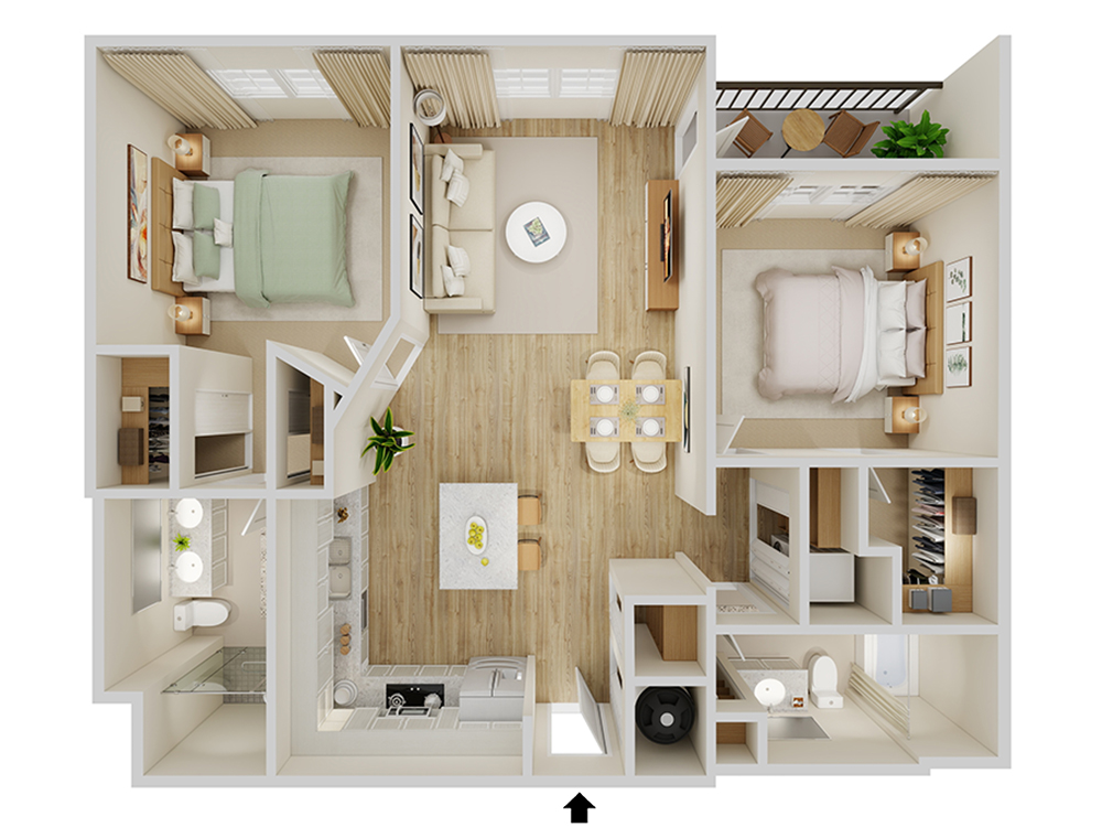 Flamingo Floor Plan