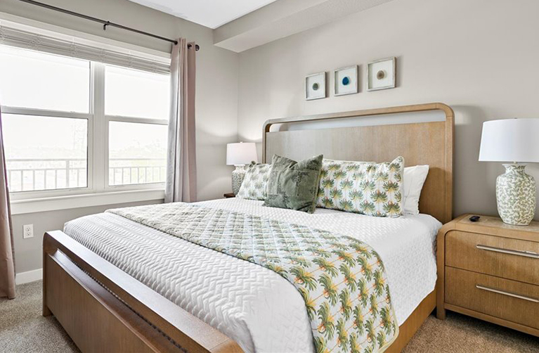 2-bedroom apartment layout at CitySide Apartments Sarasota