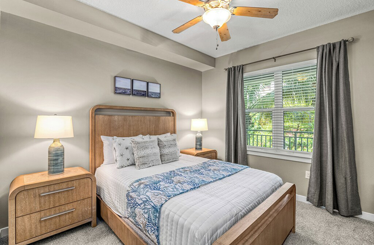 Apartment bedroom at CitySide Apartments Sarasota