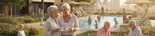 Retirement living at CitySide Apartments Sarasota
